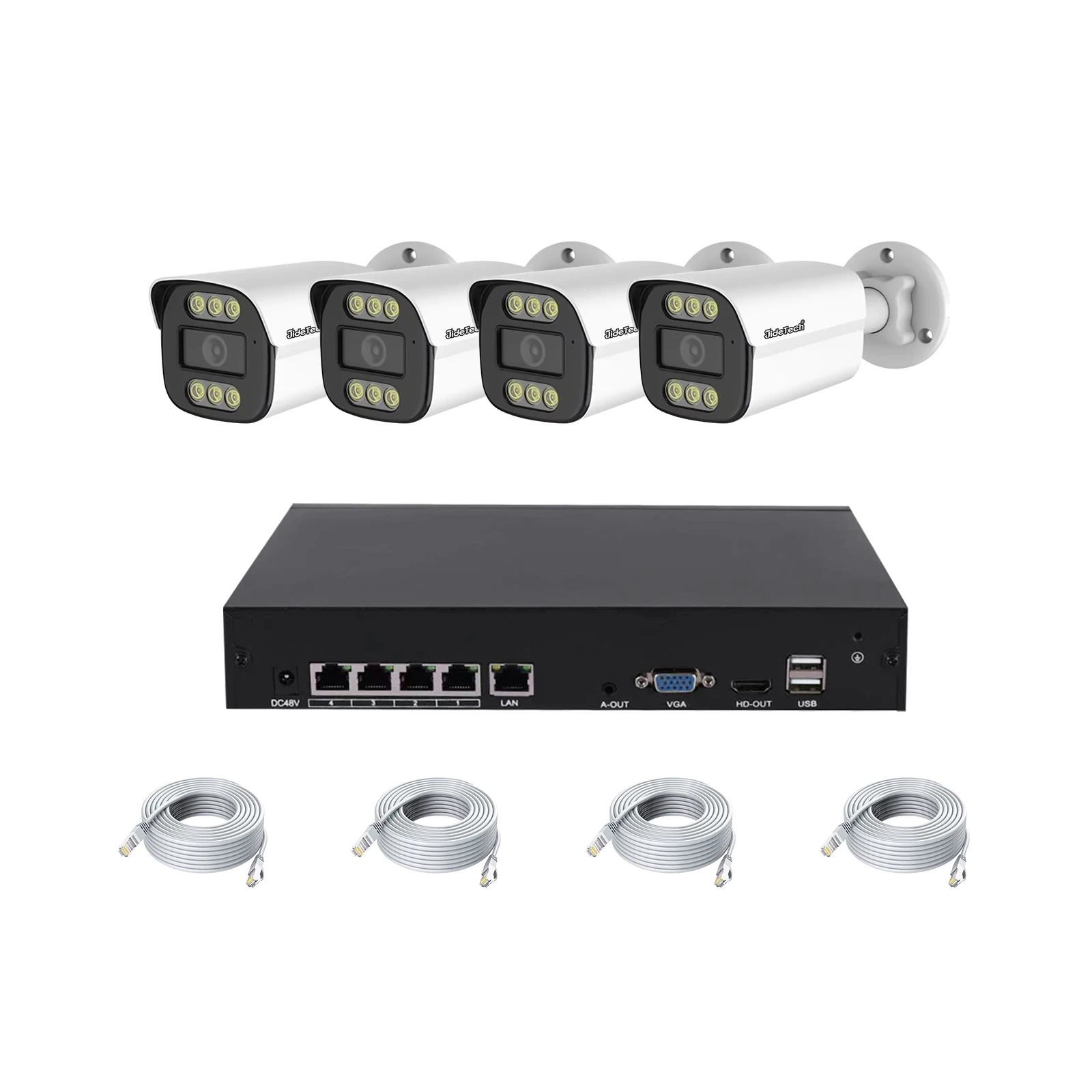 Jidetech 4CH 8MP Ne…