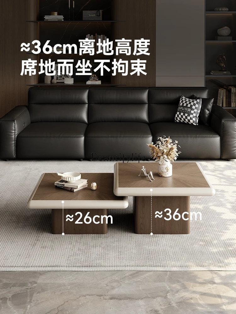 -*Walnut antique coffee table