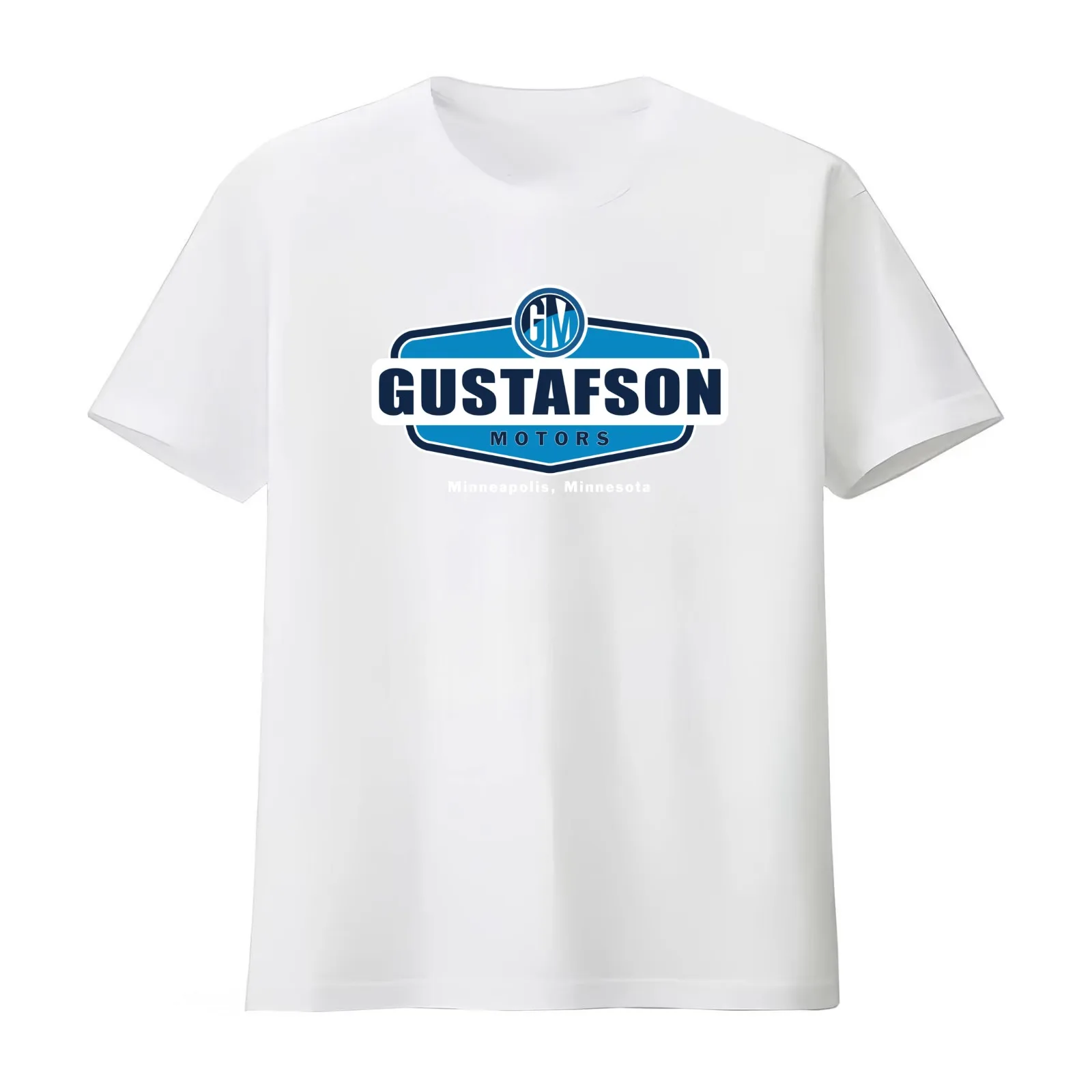 FARGO | Gustafson Motors Funny Movie T-Shirt Summer Casual Cotton Tee Oversized Streetwear Tops Vintage Graphic Print