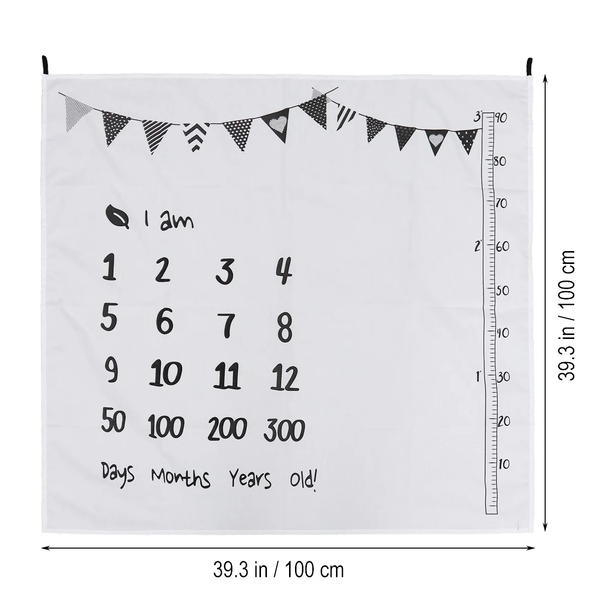 

Newborn Photography Blanket Monthly Milestone Baby Background For Photo Shoot Crib Bed Floor Use Swaddle Stroller Cover Nursing