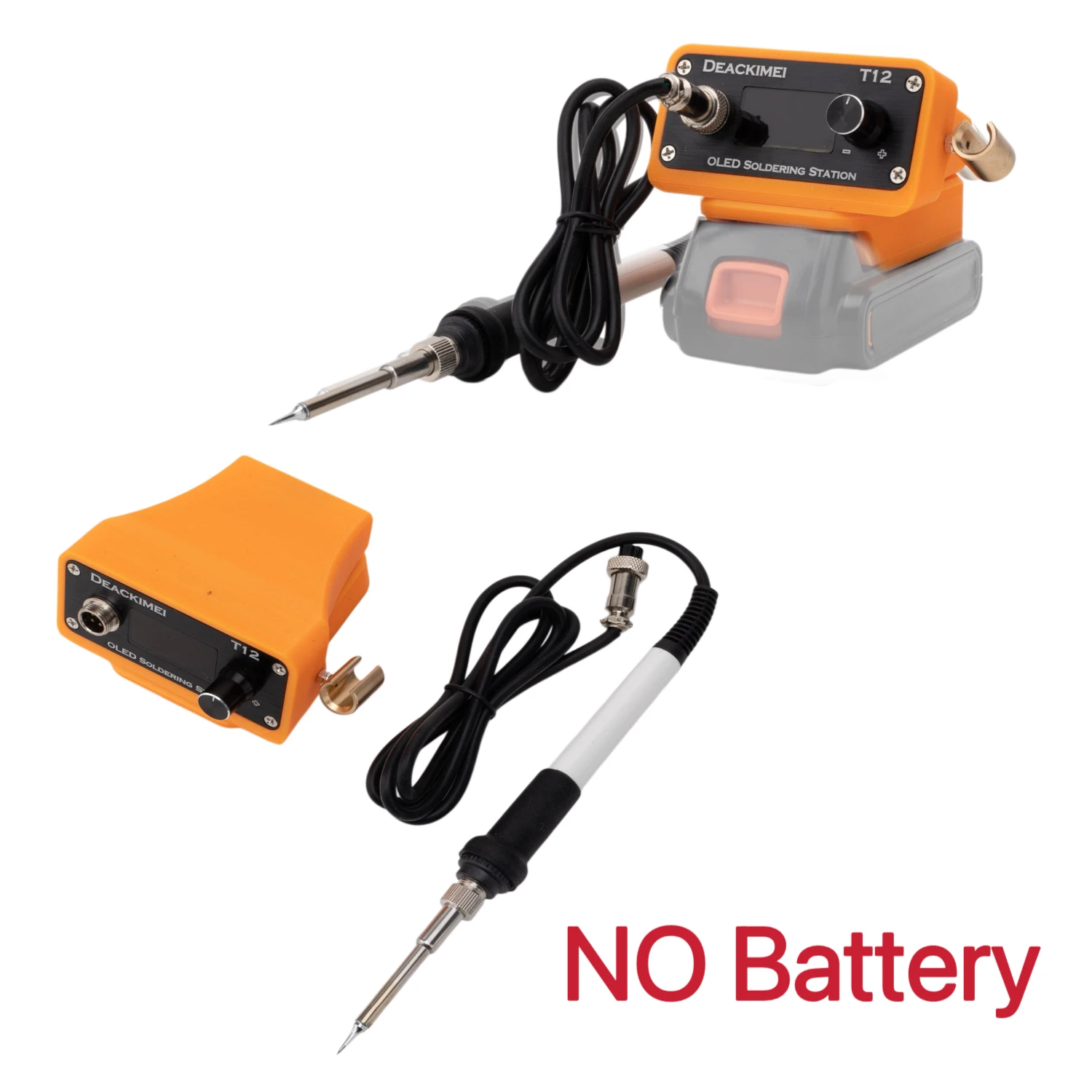 

Портативная паяльная станция OLED T12 с регулируемой температурой для аккумуляторов BLACK&DECKER 20V Li-ion для ремонта и DIY-проектов