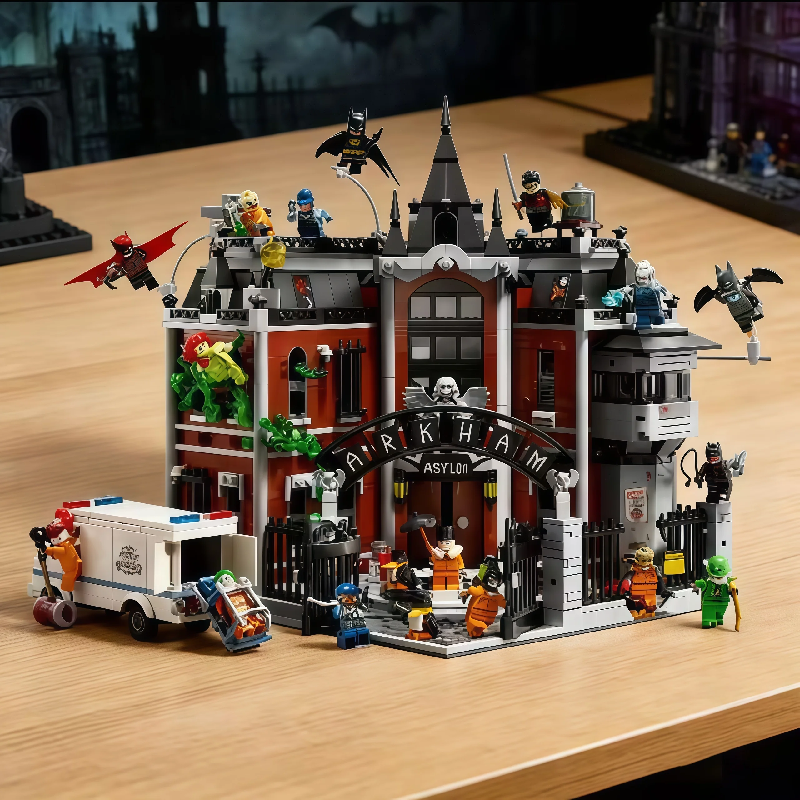 

Совместимые с LEGO конструкторные блоки 76300 «Супергерой» (модель 2026 года), 2953 детали, для детей, рождественский подарок