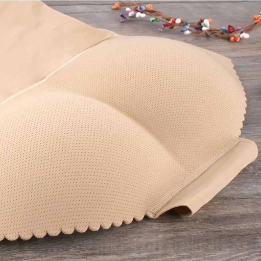 

Seamless Fake Butt Pad Body Shaper High-waisted Butt Hip Lifter Enhancer Hip Pants Tummy Control Thigh-lifting Girdle Underwear