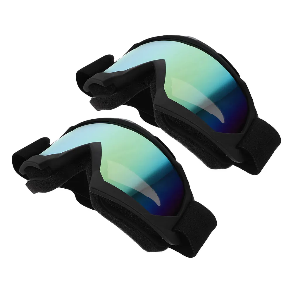 

2pcs Goggles Definition Clear Lenses Cycling Glasses Atv Safety Child Lightweight Durable Bicycle Goggles Protection