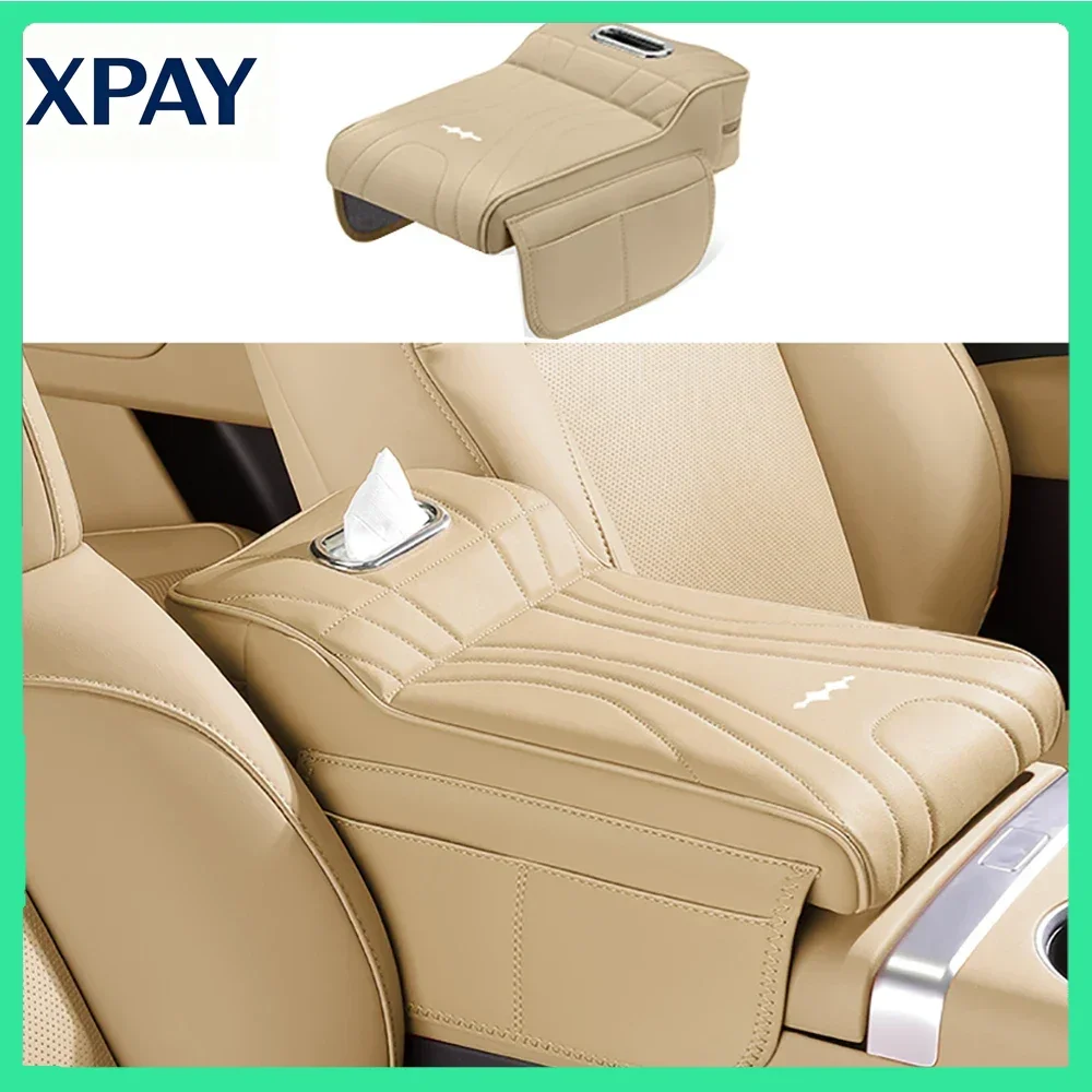 

New For BYD Formula Leopard 5 Leopard 8 Car Armrest Box Height Pad Central Elbow Support Tissue Box Storage Box Special Accessor
