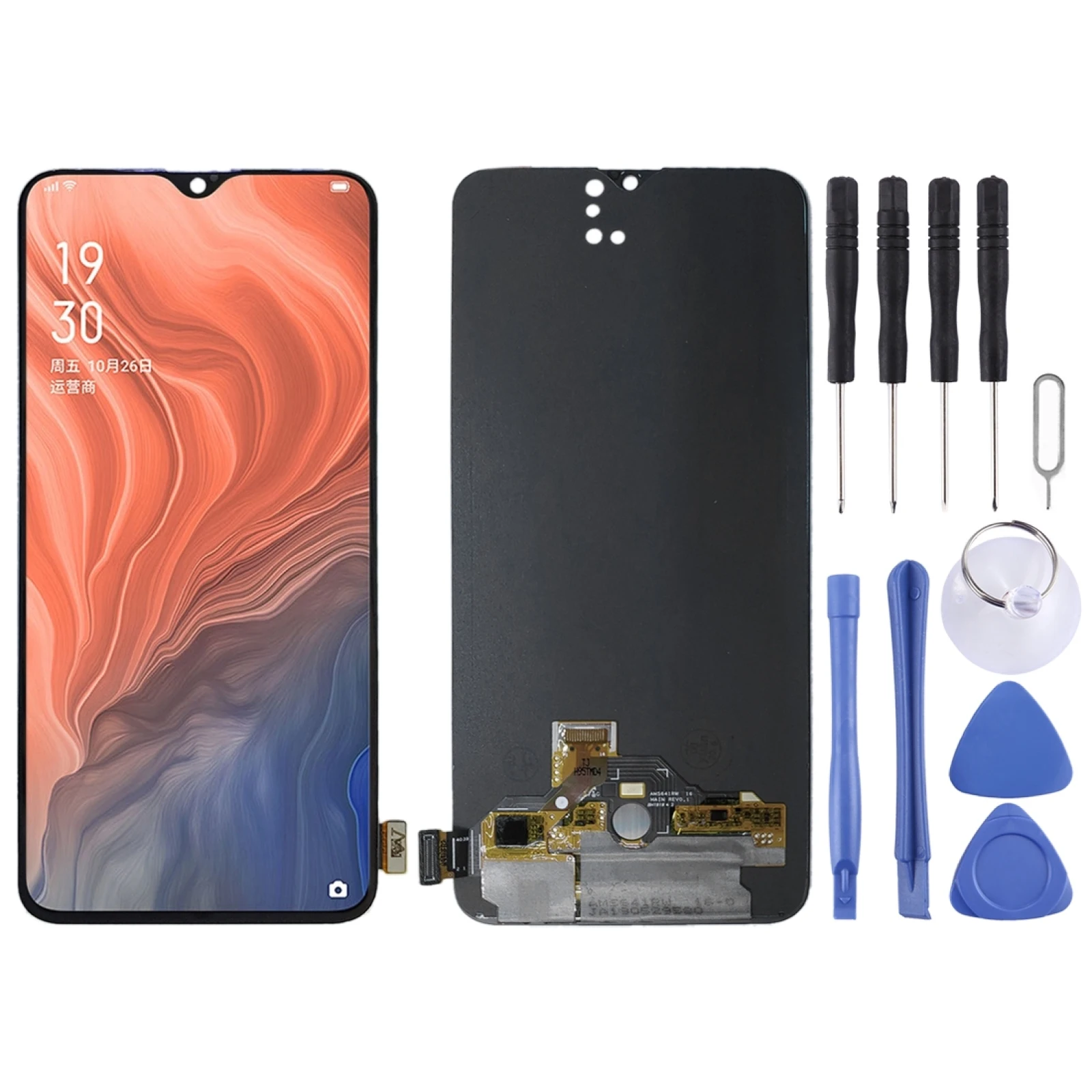 Original LCD Screen for OPPO Reno Z /OPPO K5 / Realme XT /Realme X2 with Digitizer Full Assembly