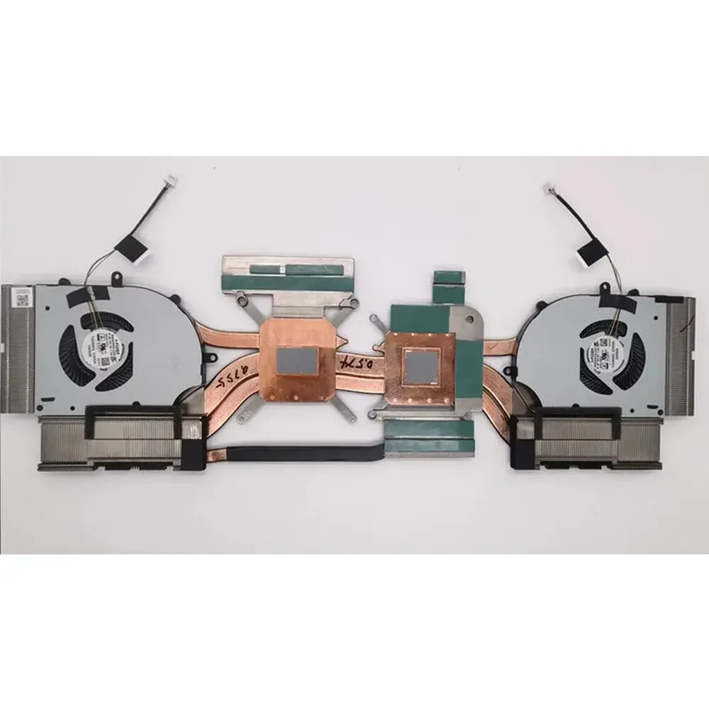 A=For MSI Creator A16 AI+ A3HVEG MS-15FK Laptop CPU GPU Cooling Fan with Heatsink