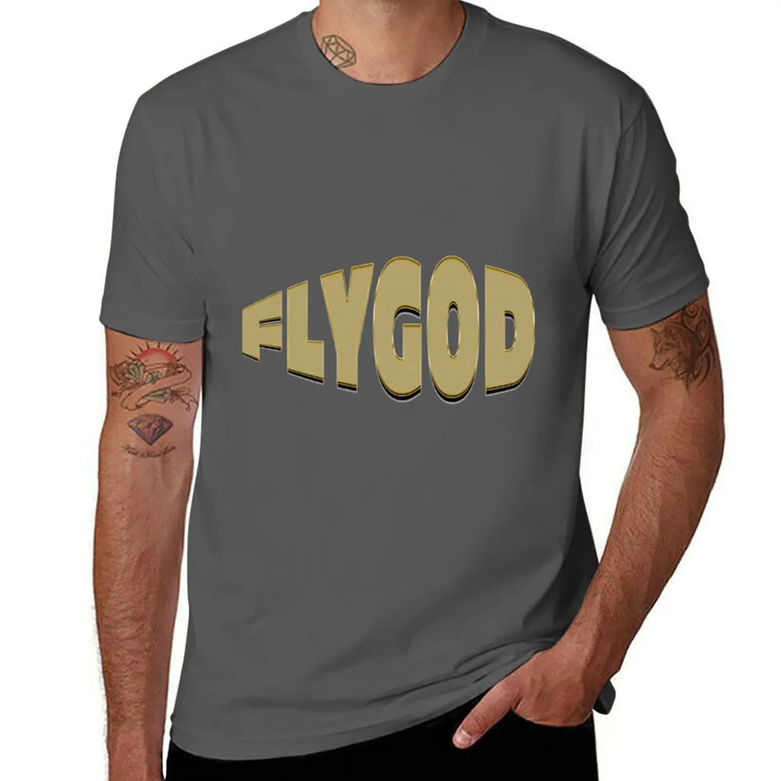 

Flygod - westside gunn T-Shirt Work Daily Short Sleeve Top