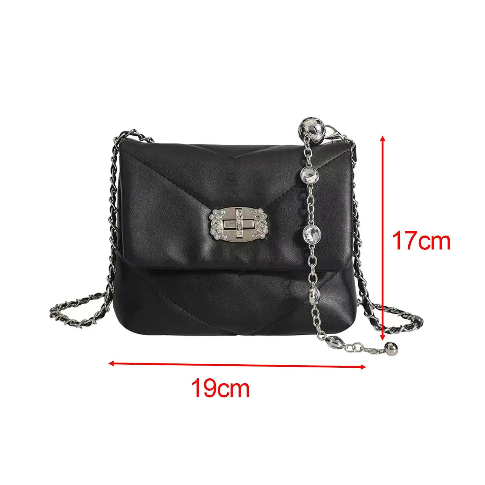 

Women Crossbody Bag Satchel Shoulder Purse Exquisite Fashion Armpit Bag Shoulder Bag for Street Date Evening Traveling Daily