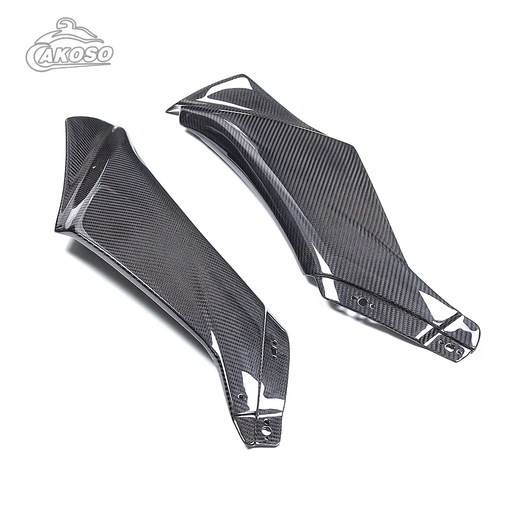 For YAMAHA R1 2020+ Dry carbon fibe motorcycle shell accessories Body side panel 3K Twill weave glossy