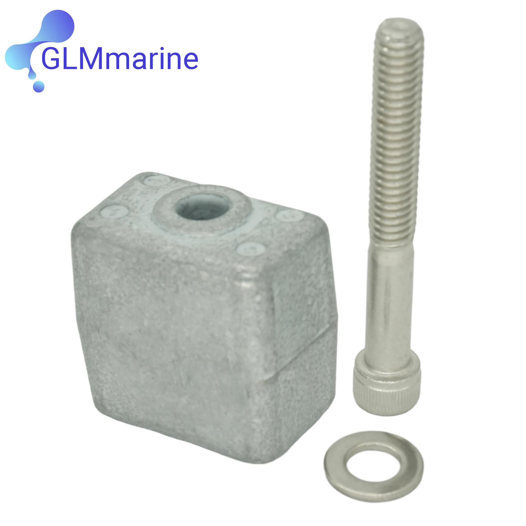 0436745 New Zinc Anode Kit 393023 for OMC Cobra for Johnson Evinrude BRP 50 To 225 HP Outboard Motor Replaces 0393023 436745 image 6