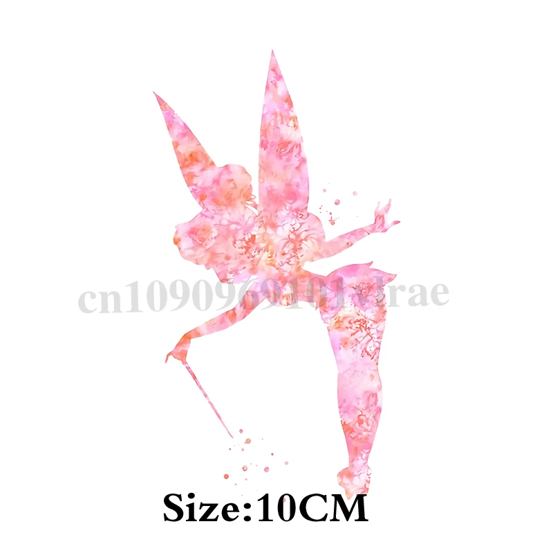 Disney Tinker Bell UV DTF Transfer Sticker for Mug Water Bottle DIY Water Cup Thermo Cup Accessories Self Adhesive Stickers Gifs