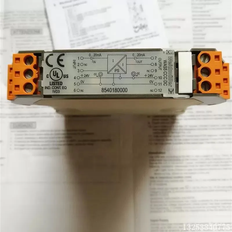 Conversor de sinal 8540180000 WAS5 CCC 0-20/0-20MA 8540180000