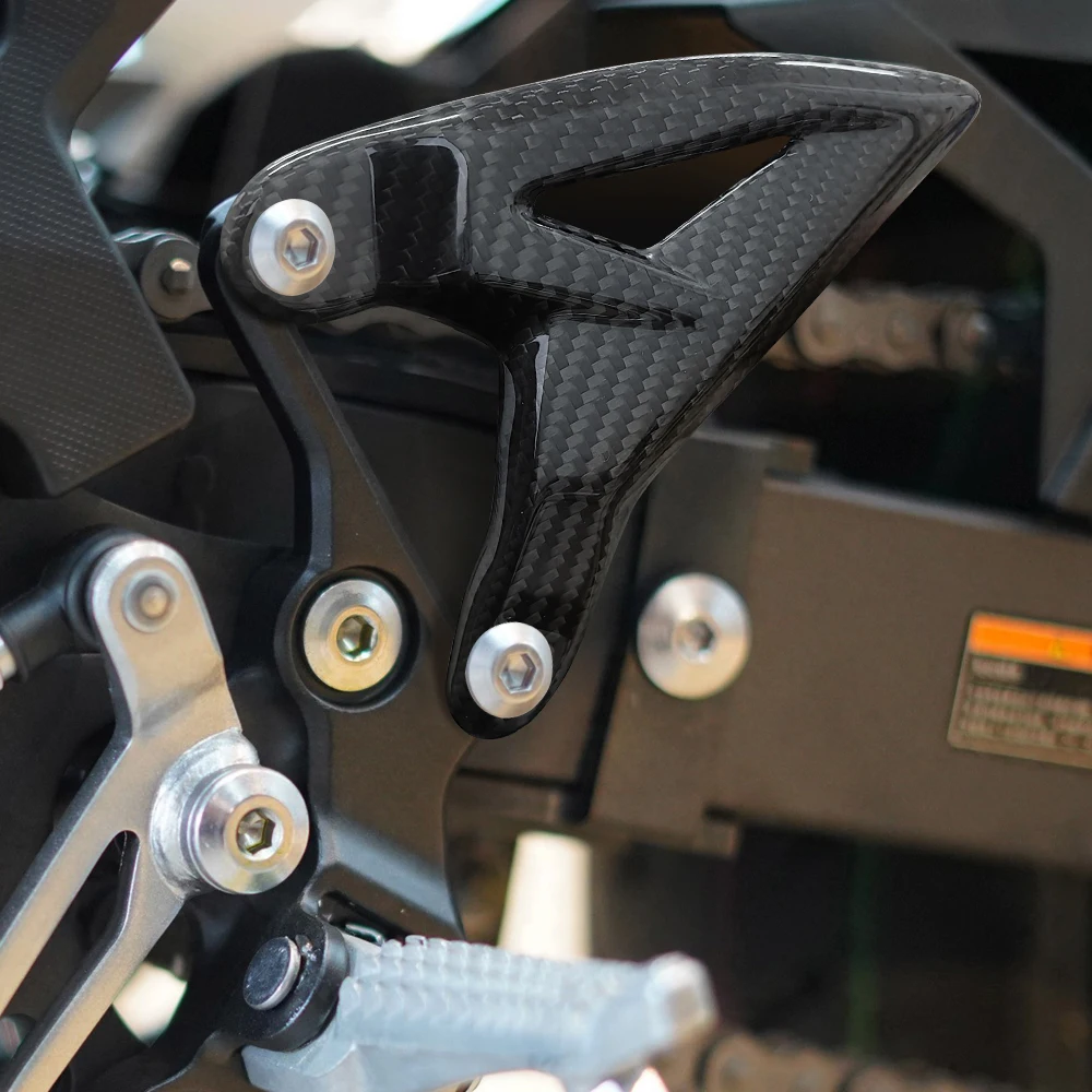 

Защита педалей из карбона для мотоциклов Kawasaki Ninja 400 2018-2024, Z400 2019-2024