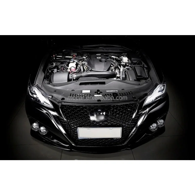 Tubo di aspirazione aria in carbonio secco con risposta più veloce per Toyota Crown 2.0T 2015+ Parti di modifica del collettore di aspirazione aria versione Street
