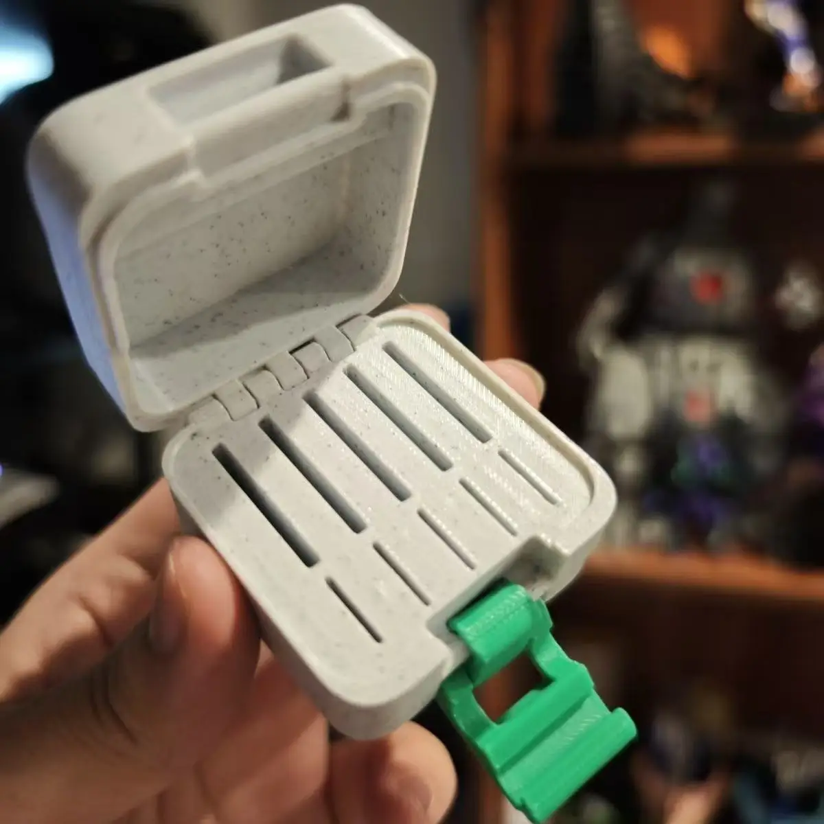 صندوق تخزين بطاقات Sd مطبوع ثلاثي الأبعاد صندوق تخزين بطاقات Tf كاميرا Dslr بدون مرآة صندوق بطاقات ذاكرة الألعاب المحمول سعة عالية #3