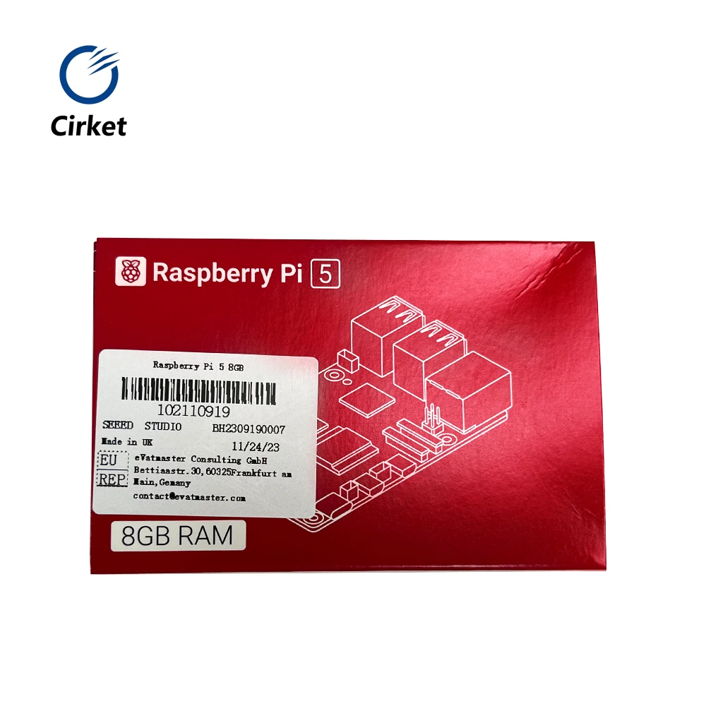 Cirket Official Original Raspberry Pi 5 set 8GB RAM Dev Board Optional Latest New RPI 5 sest In stock