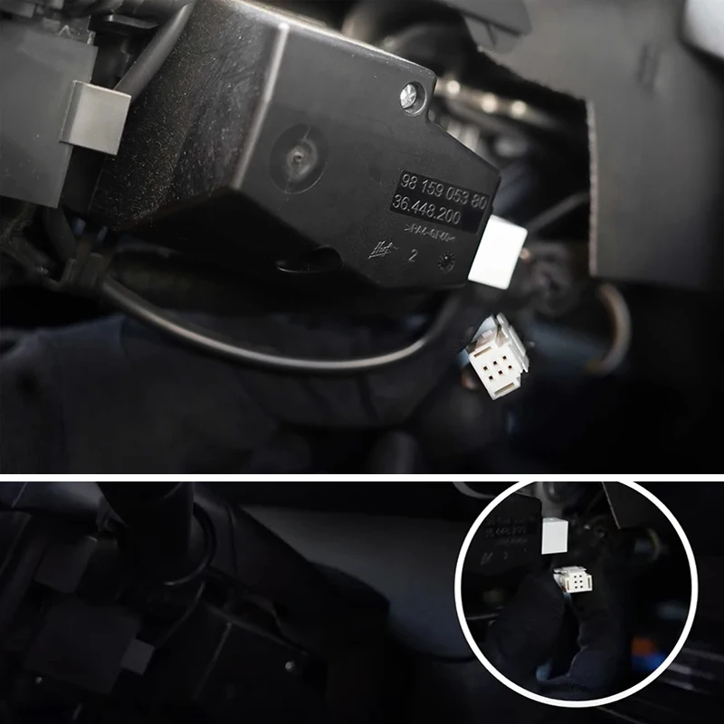 Lenkschloss-Emulator für PSA für Peugeot 508/3008/Rifter für Citroen für Opel ab 2011 mit Schloss-Sound – Detail 3