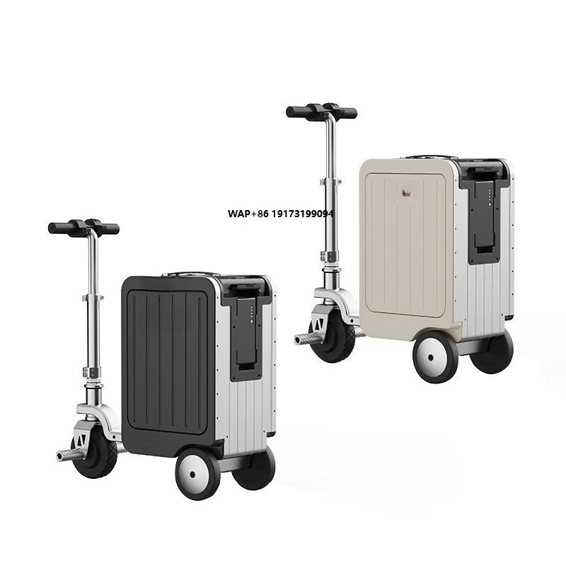 Travel Sichuan Month Luggage Telescopic Handle Aluminum One-way Wheel Lock Can Ride Boarding Box Intelligent 20 Inch