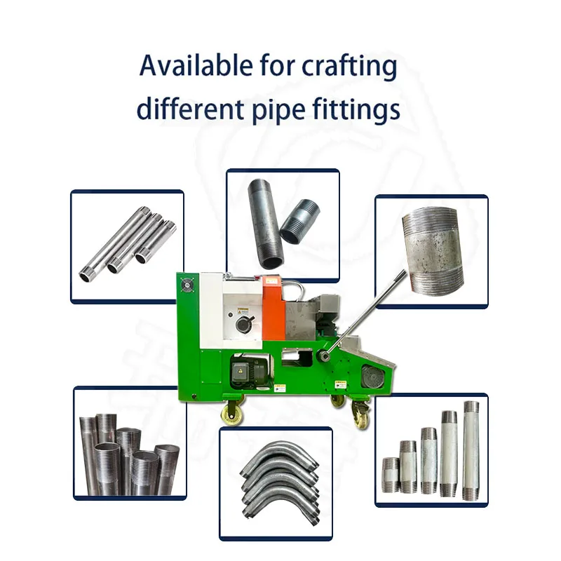 Intelligent threading machine a mechanical device for manufacturing bolt threads, is easy to use