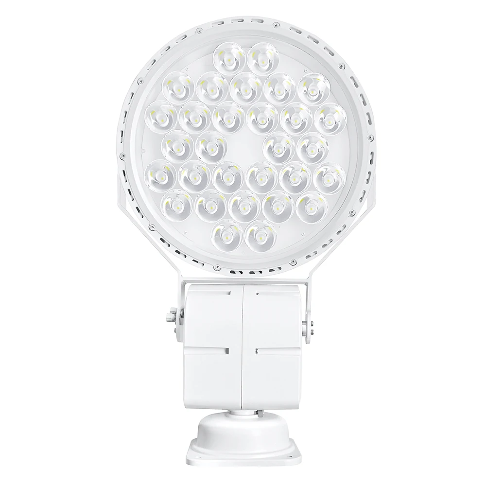 IP65 Waterproof Marine Search Light with Strobe Function 12V 24V 200W LED Spotlighting for Fishing Boats 200W Marine Fixtures