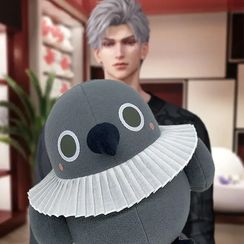 Anime Love and Deepspace Sylus Birdie Crow Puppet Plush Idol Body Pillow Cosplay Cushion Cartoon Prop Plushies Birthday Present