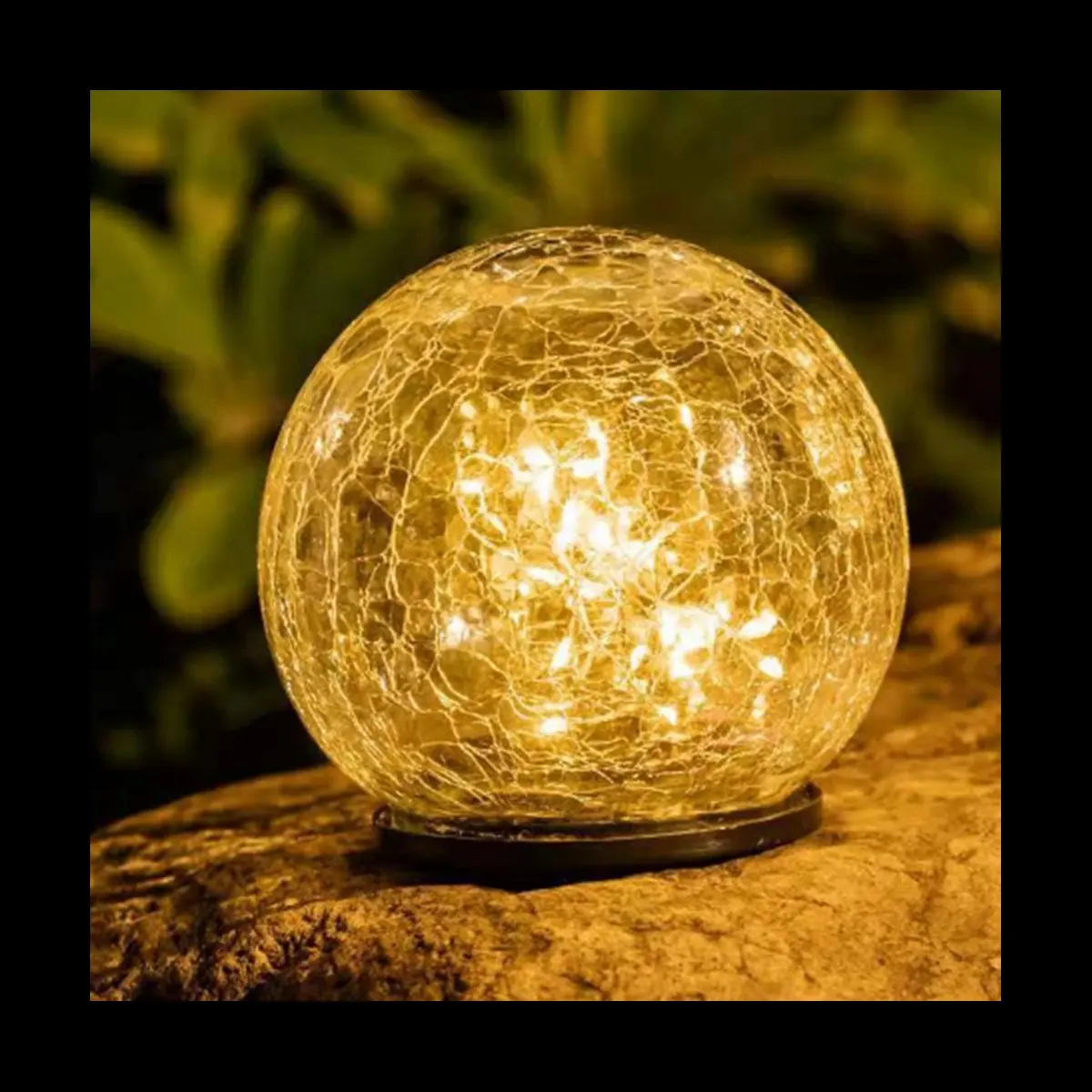 2 قطعة 10 سنتيمتر و 12 سنتيمتر الشمسية الكراك الأرض الكرة في الهواء الطلق مقاوم للماء حديقة في الشرفة المحكمة المشهد في الهواء الطلق/حديقة ضوء الزخرفية #6