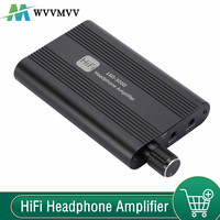 WvvMvv 16-300 ohm Headphone Amplifier 16-150 ohm HiFi Earphone Amplifier 3.5mm Jack Aux Portable Adjustable Audio Amp