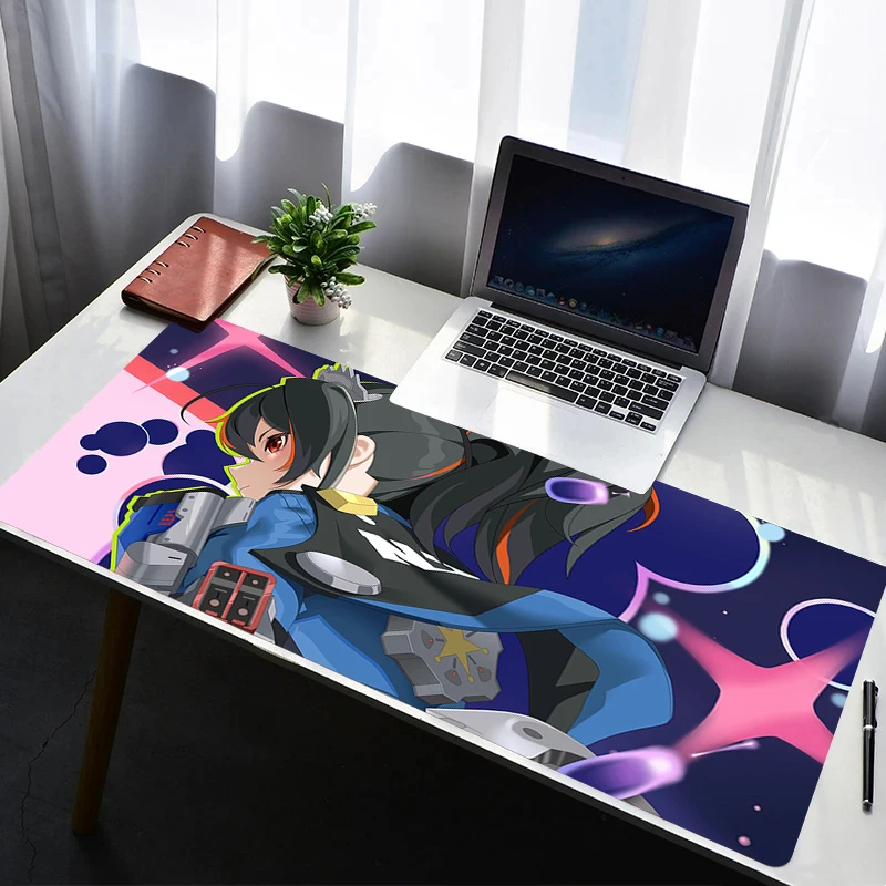 Mouse Pad Computer Gaming Accessories Mousepad Z-zenless Zone Zero Zhu Yuan Rubber Extended Desk Mat Laptop Gamer Keyboard Pad