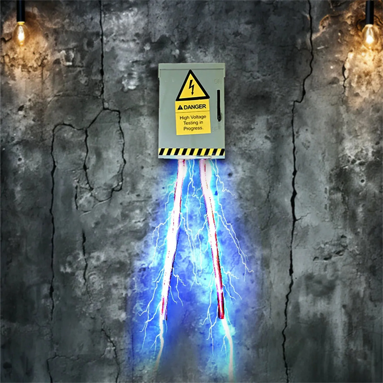 

Halloween Haunted House Scares Electric Box Props Light And Sound Terrifying Atmosphere Venue Decoration Pranks Scares Props