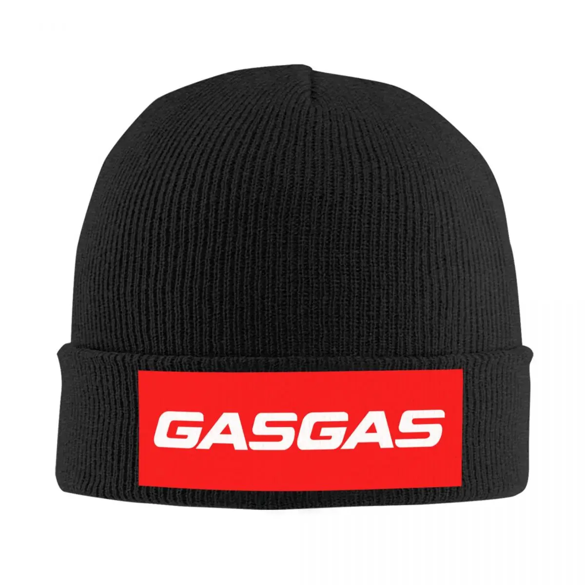 Motorcycle Logo Beanie Hats Skullies Beanies Gym Head Wrap Men Women GasGas Unisex Caps Winter Graphic Y2K Cool Bonnet Hats Gift