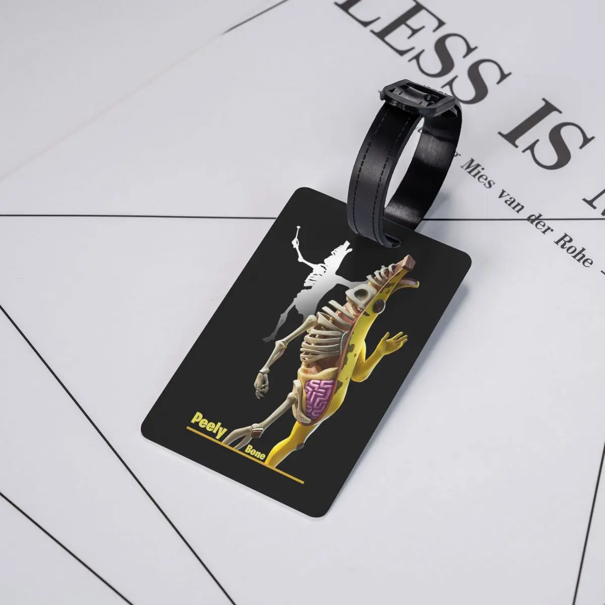 

Бирки для багажа Peely Bone: аксессуары для чемоданов, идентификационные бирки для путешествий, держатели для багажа с местом для имени и адреса