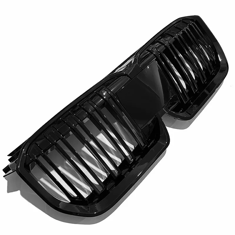 

Car Front Bumper Bar Kidney Grille Double Line LCI Grill For BMW X1 U11 U12 xDrive18d 28i 23d M35i Sport 2022 2023+