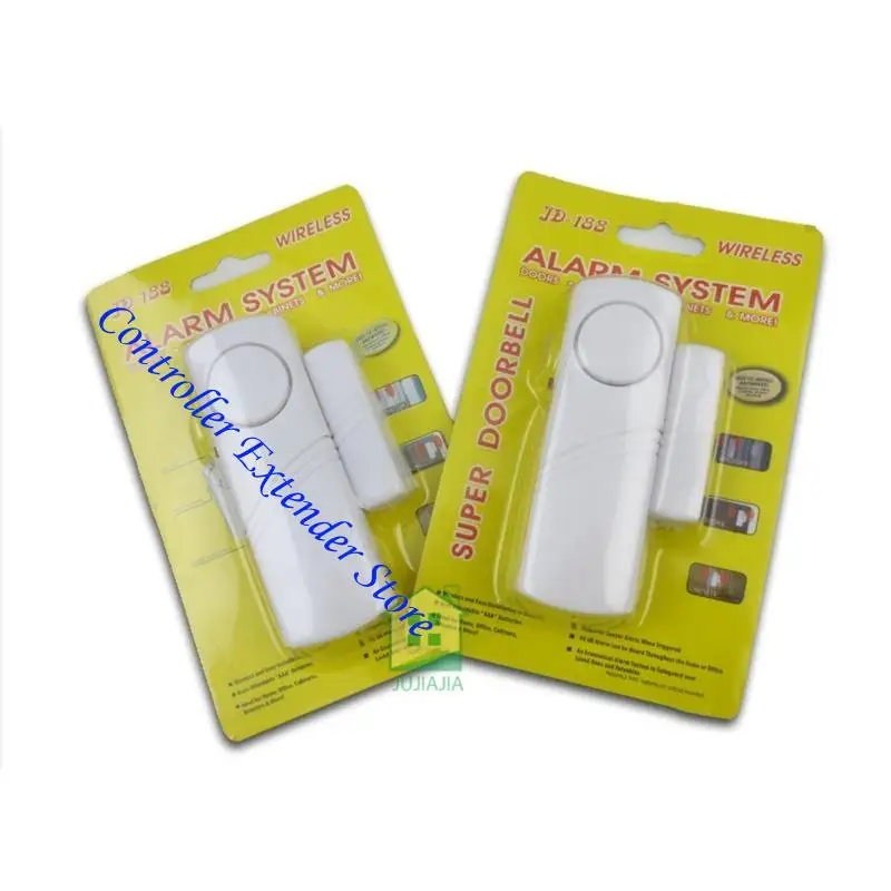 N84B Wireless Door Window Window Alarm Magnet مستشعر التنبيه لا توجد بطاريات مثالية لمصمم مكتب شقة المرآب المنزلي