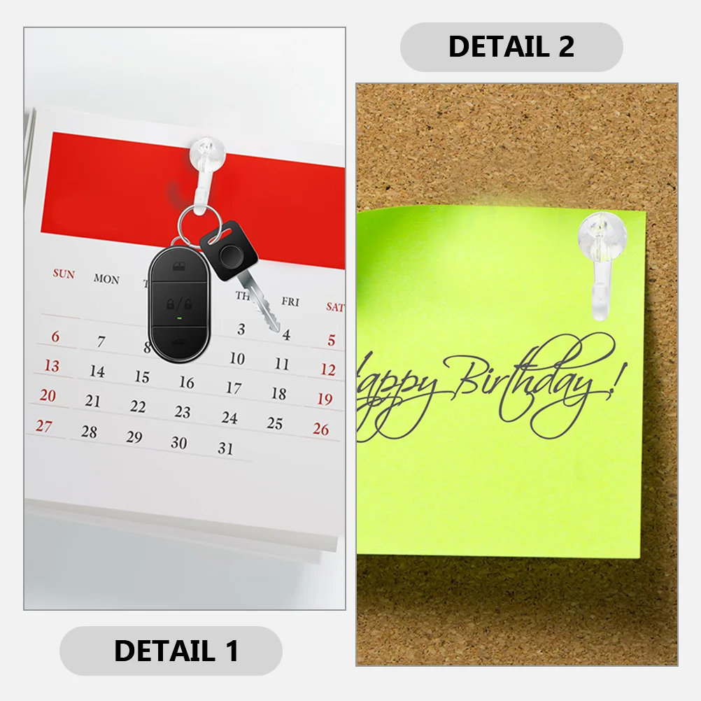 

24PCS Thumb Tacks Heavy Duty Push Office Supplies Decorative Wall Thumbtacks for Corkboards Bulletin Boards Maps Scheduling