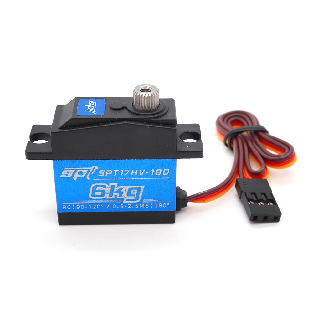 SPT SPT17HV-180 SPT17HV-270 6kg Mini Size Servo 7.4v Steel Gears High Volts Speed Stainless for 1:10 Shift Lock 1:16 1:18 Parts