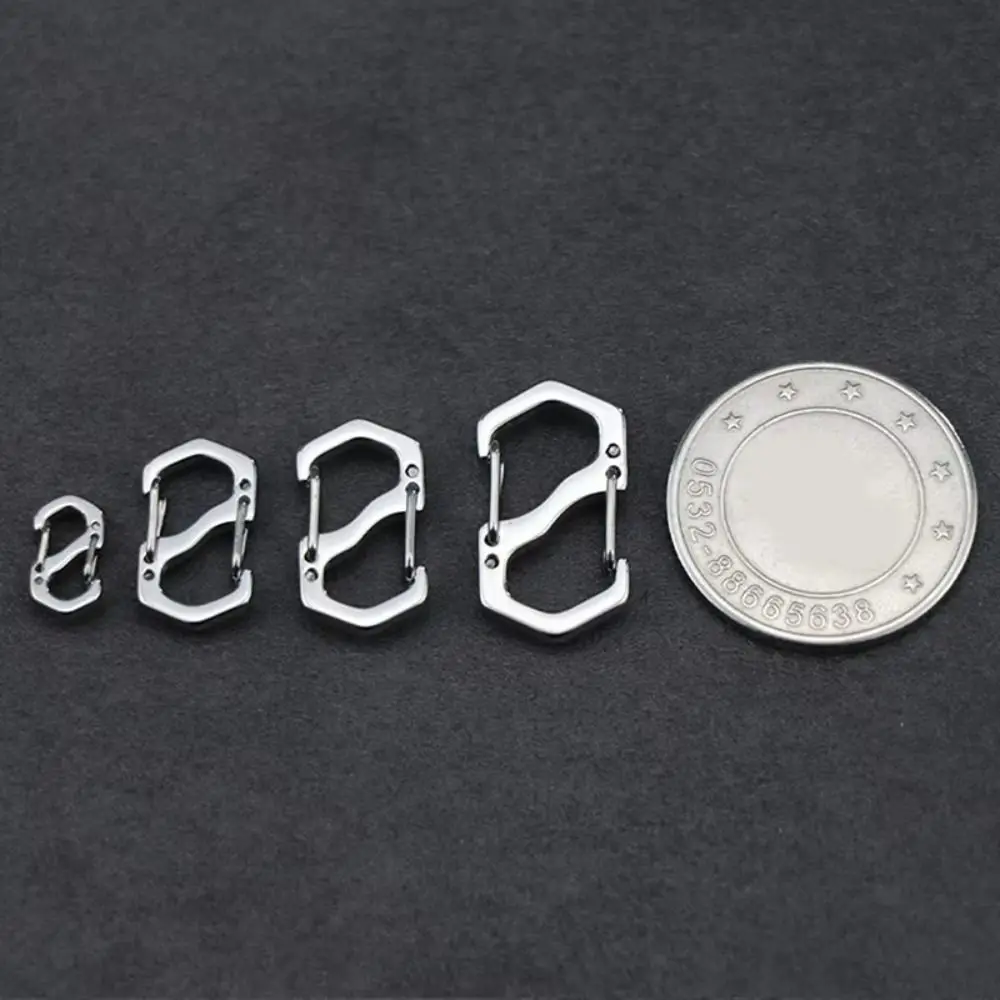 Stainless Steel S-Type Carabiner Set 1