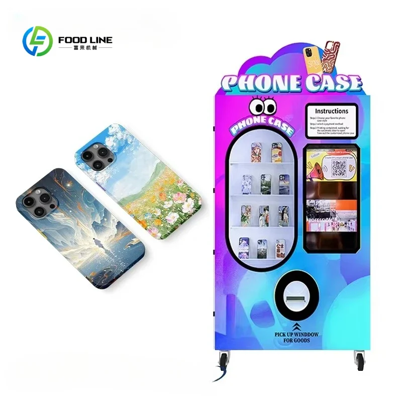Easy Operation Self Service Vending Machine Automatic DIY Phone Case Making Machine wholesale price