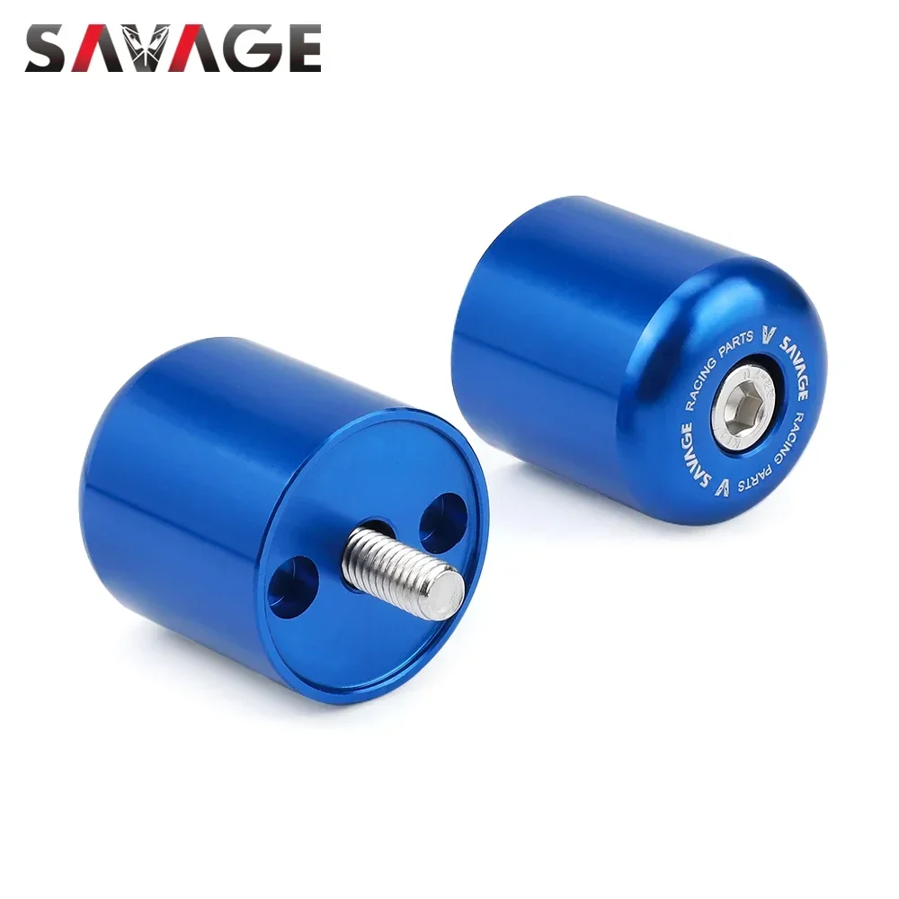 Motorcycle Handlebar End Caps For SUZUKI GSX-R 600 750 GSXR 1000 Hand Grip Plugs Handle Bar Ends Weights Slider Aluminum