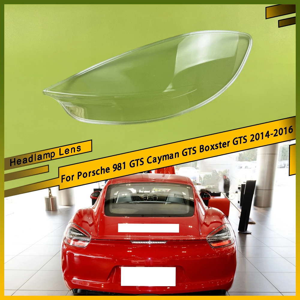 

Car Accessories Outer Tail Lamp Cover Brake Lights Shell Plexiglass For Porsche 981 GTS Cayman GTS Boxster GTS 2014 2015 2016