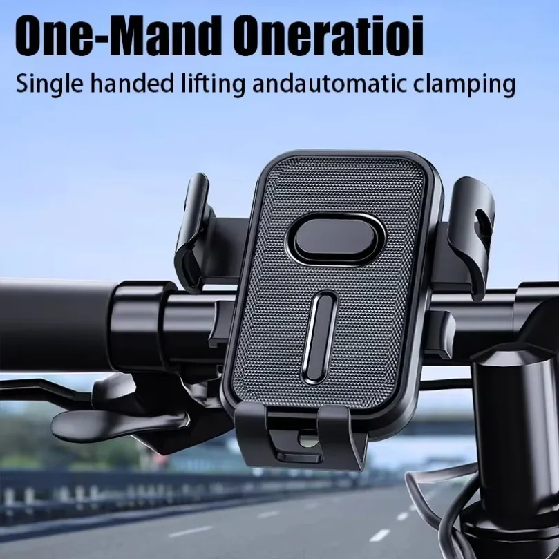 360 Degree Rotatable Universal Bike Motorcycle Phone Mount Handlebar Rearview Mirror Cell Phone Stand iPhone Samsung Xiaomi