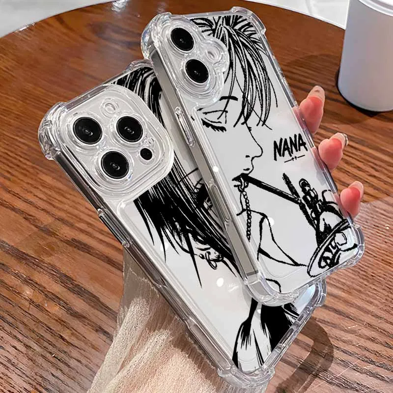 Comics Oosaki Nana Hot Japan Phone Case For Motorola Moto Edge G G86 G06 G56 70 60 50 G24 E15 Pro Neo Fision Stylus Power 5G