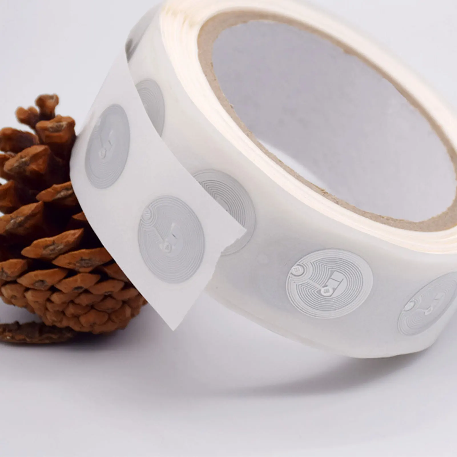 High Frequency Electronic Tag Double Sided Lamination Process Labels for Library Books Labels Warehouse Management