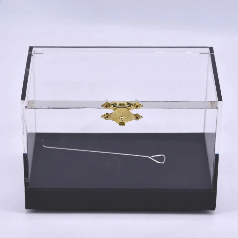 Pro Switch Box Magic Tricks Magician Close Up Illusions Gimmick Prop Appearing Transforming Objects Transparent Magia Box