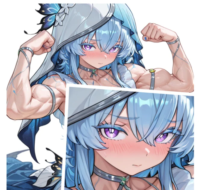 Japanese Anime Wuthering Waves Changli Acrylic Double-Sided Stand Figure Model Plate Cosplay Collection Desktop Decor Gifts YSGF