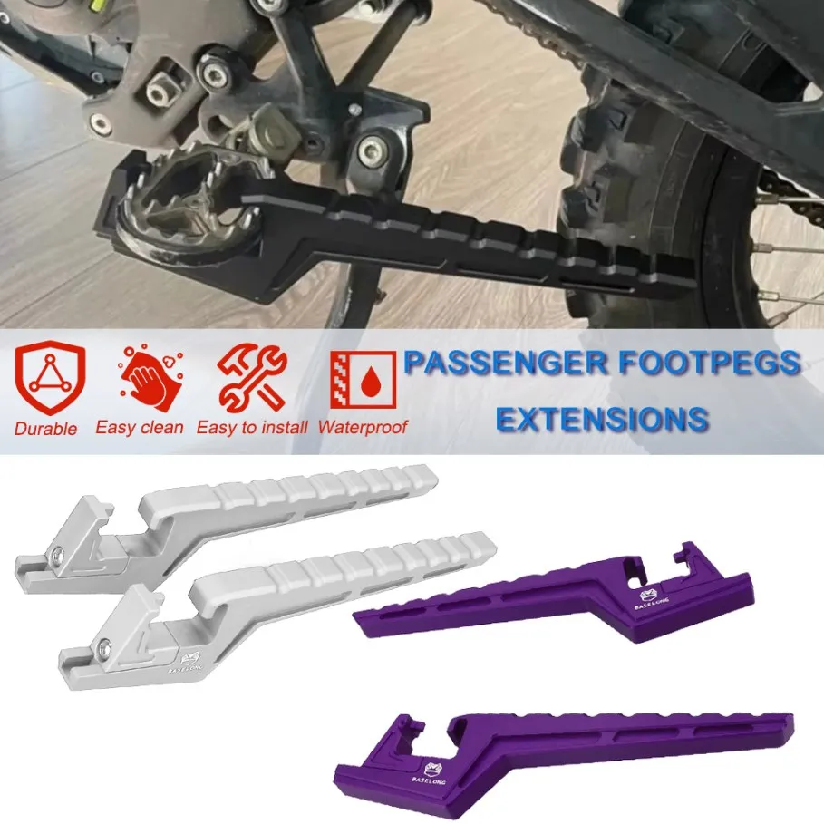 

2015 2014 Motorcycle For Husqvarna FE TE TC 125 250 300 350 450 501 2013-2016 Passenger Foot Peg Extensions Extended Footpegs