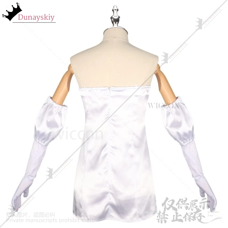 Sua คอสเพลย์สําหรับ Alien Stage Round1 My Clematis เครื่องแต่งกายชุดสีขาว Lolita วิกผมสําหรับหญิงหญิงฮาโลวีนคริสต์มาส Cos ที่กําหนดเอง