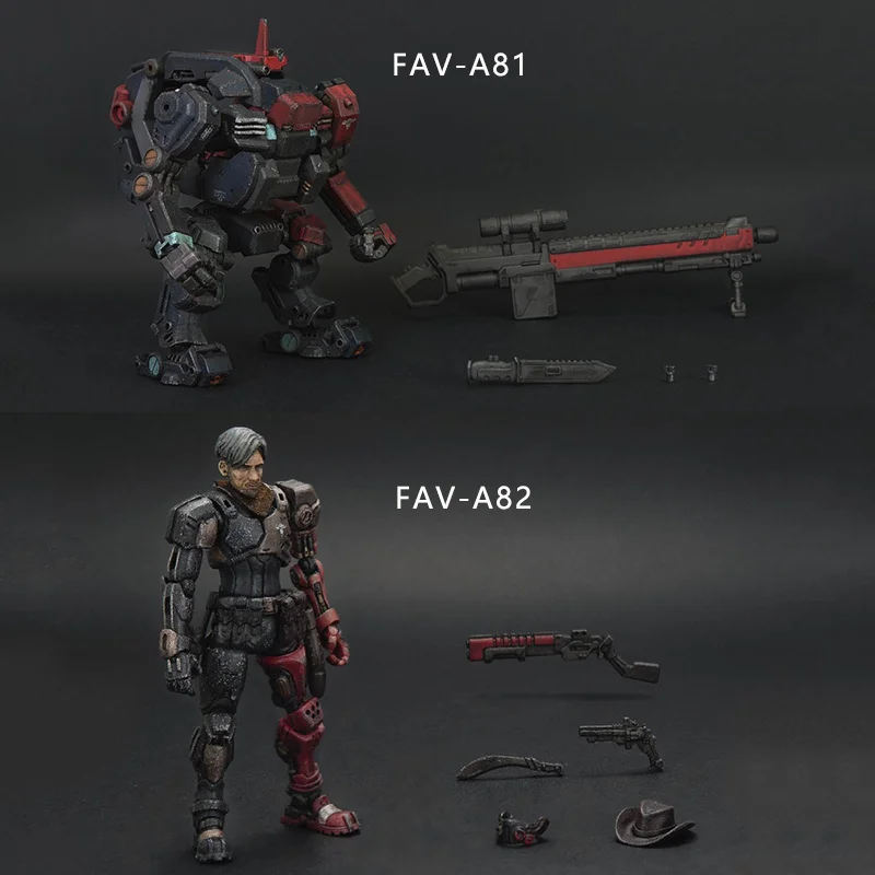 

Original Genuine Acid Rain 1:18 Fav-a81 Red Dwarf D2c-r Fav-a82 Ratko Collection Model Action Figure Doll Ornament Gift Toy