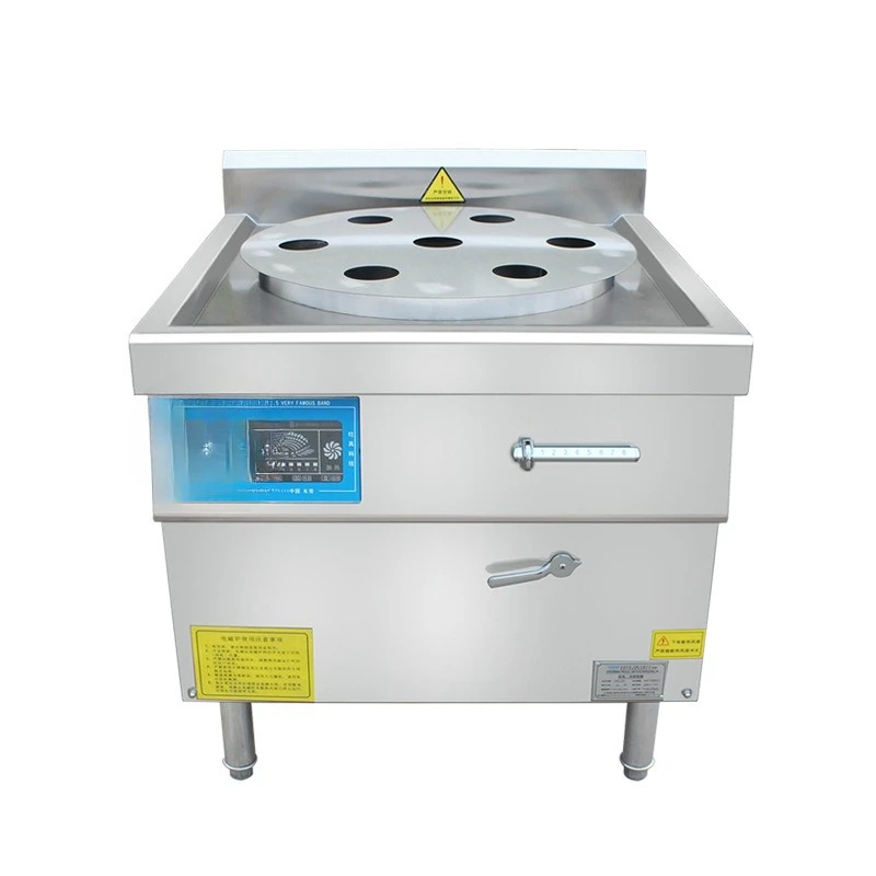 

Single head steamer 220-540V frequency conversion, steamed buns and snacks commercial kitchen electromagnetic automatic steamer