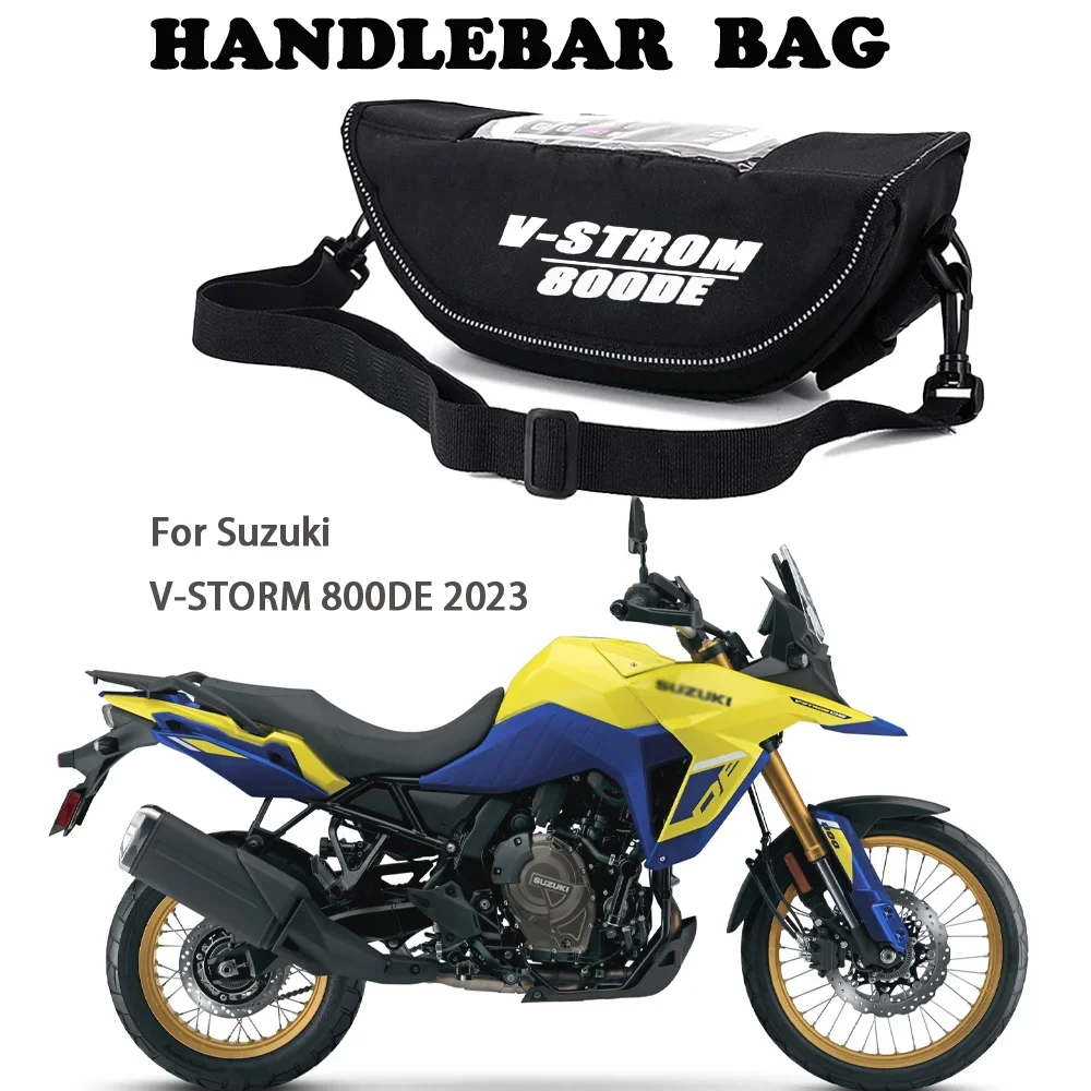 

Handlebar Bag for Suzuki V-STORM 800DE v-strom 800de 2023-2025 Waterproof And Dustproof Handlebar Storage Bag navigation Bag